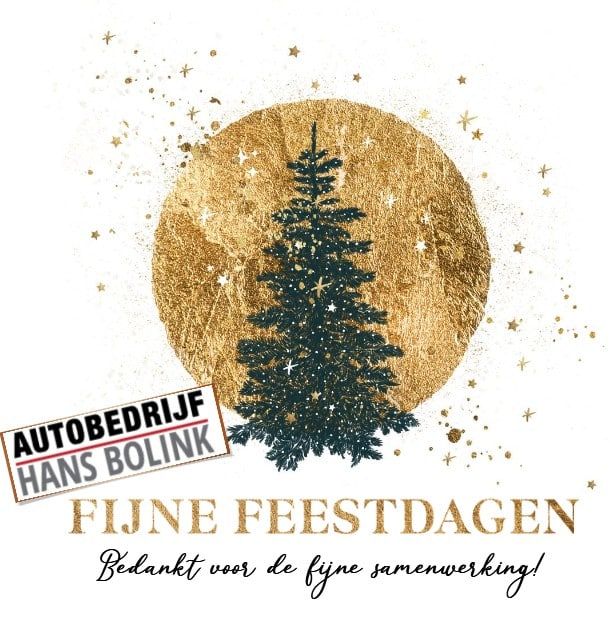 Autobedrijf Hans Bolink wenst u fijne feestdagen