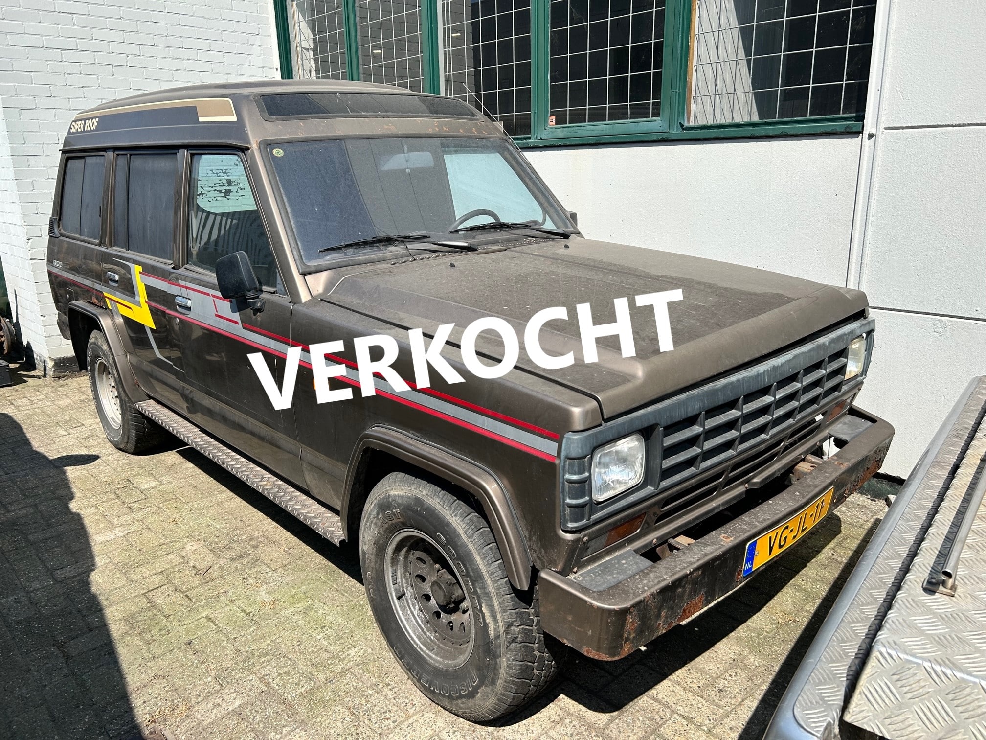 Schuurvondst Nissan Patrol 3300 TD diesel